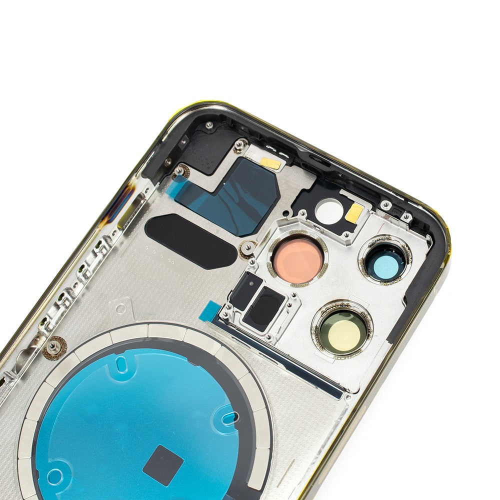 Rear Housing for iPhone 13 Pro (NO LOGO)-Black Rear Housing for iPhone 13 Pro (NO LOGO)-Black